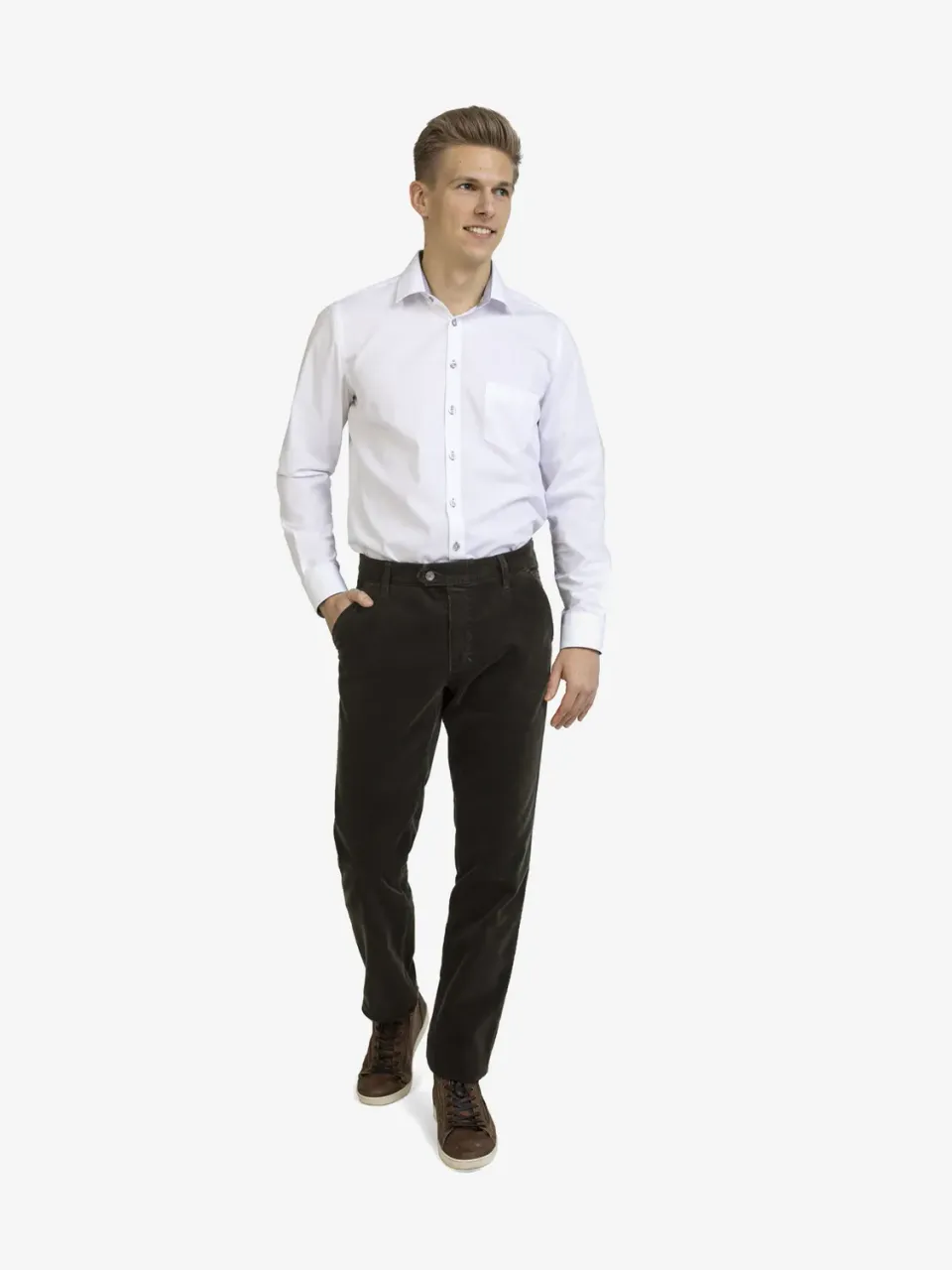Club of Comfort Garvey 8200 Chino dunkelgrün Cord