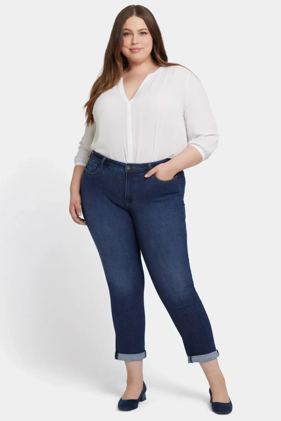 NYDJ Sheri Slim Ankle Jeans Wellspring 16W