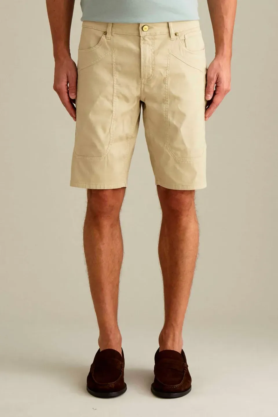 Jeckerson Jayden Slim Fit Bermuda hellbeige