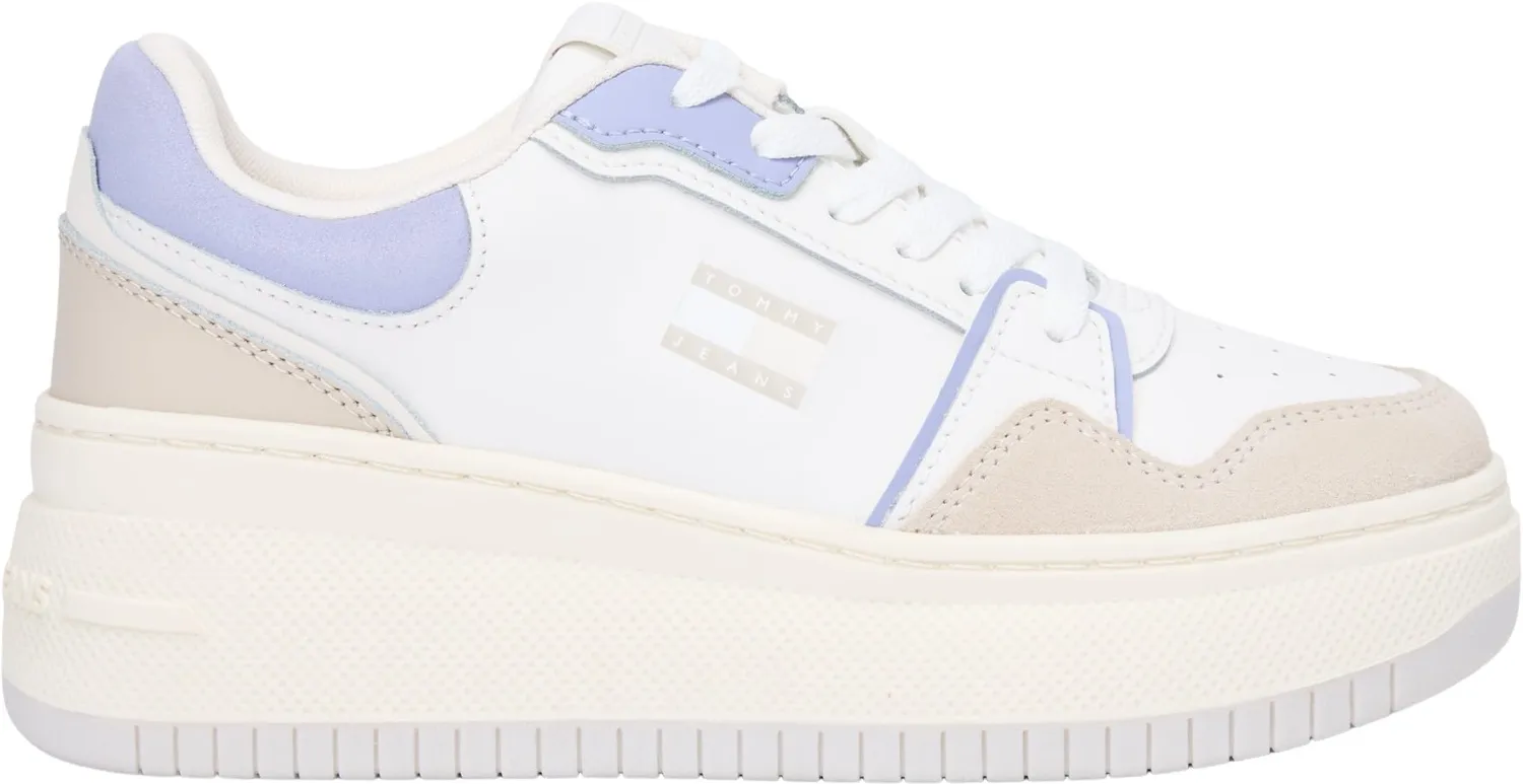 Tommy Jeans TJW Retro Basket Flatform EN0EN02916 Sneaker Damen Beige