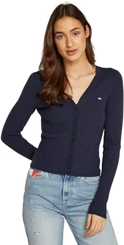 Tommy Jeans Cable Essential Cardigan XL Zopfstrick