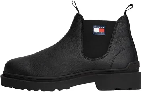 Tommy Jeans TJM Chelsea EM0EM01670 Stiefel 45 Leder