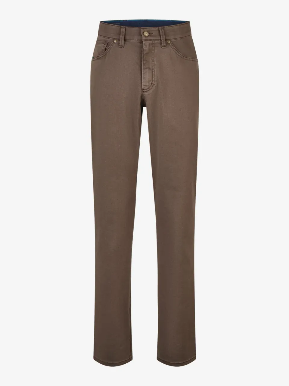Club of Comfort Alex 8409 Herrenhose braun Tapered Fit