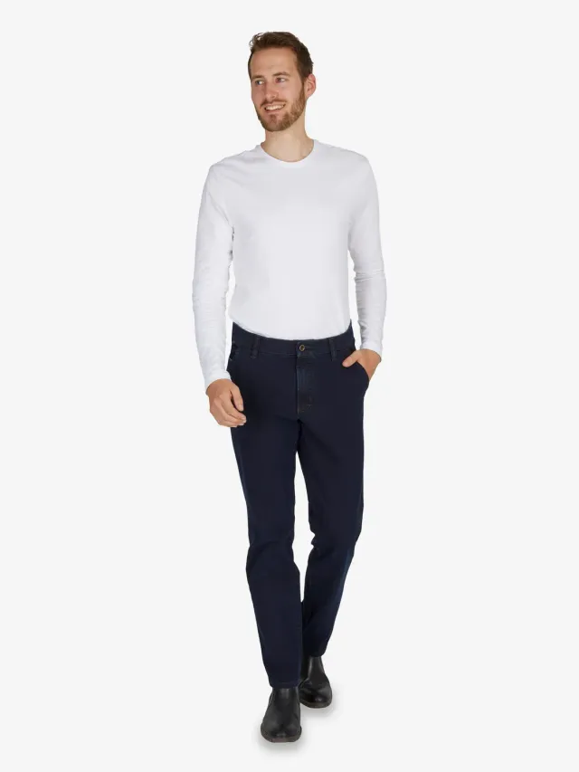 Club of Comfort Garvey 7054 Jeans dunkelblau 360° Stretch