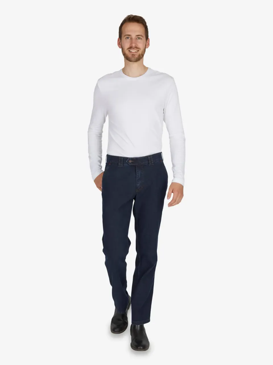 Club of Comfort Dallas 4631 Jeans dunkelblau Stretch