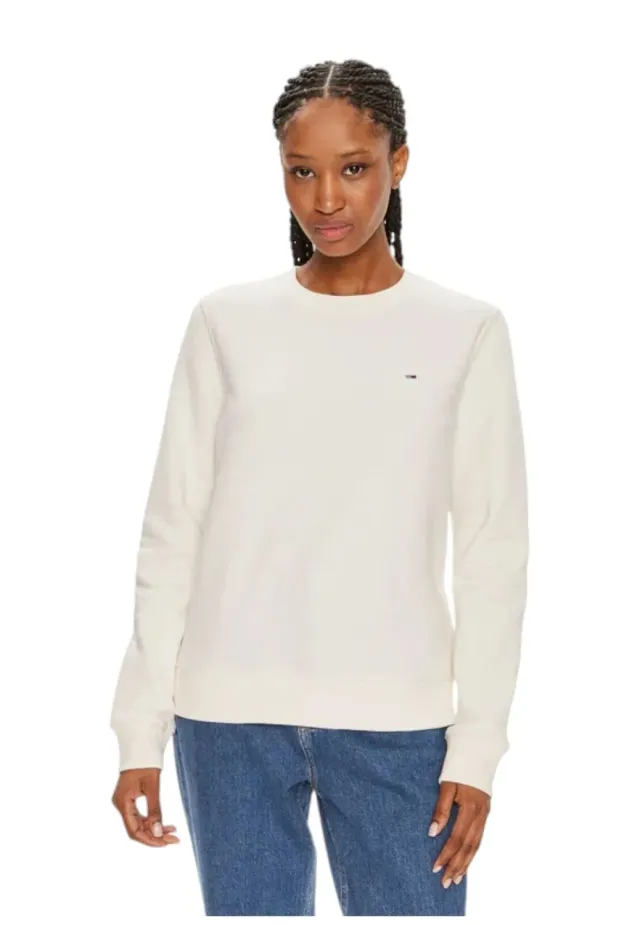 Tommy Jeans Crew Neck Sweatshirt Damen ohne Kapuze