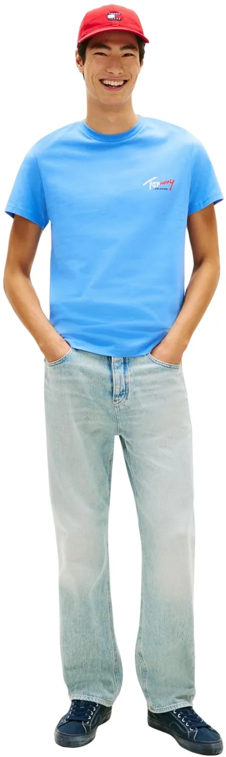 Tommy Jeans TJM Slim Chest DM0DM22538 T-Shirt Ecru