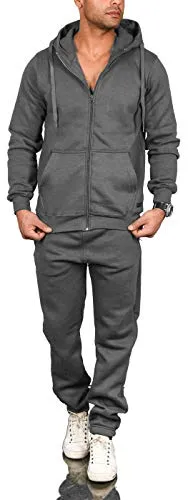 A. Salvarini AS071 Herren Sweatanzug Jogginganzug Set