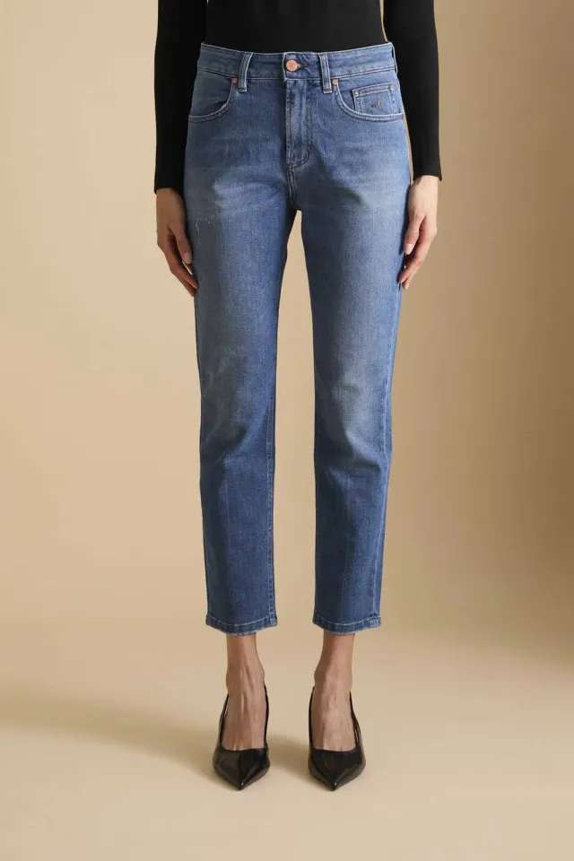 Jeckerson Jacqueline Denim Jeans mittelblau Stretch