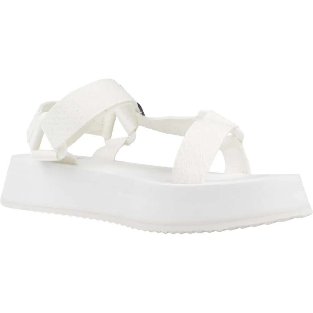 Tommy Jeans Eva Sandalen Damen Sommerschuhe weiß