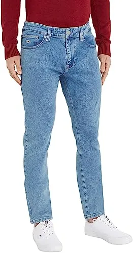 Tommy Jeans Herren Jeanshose 34W/32L Denim Regular Stretch
