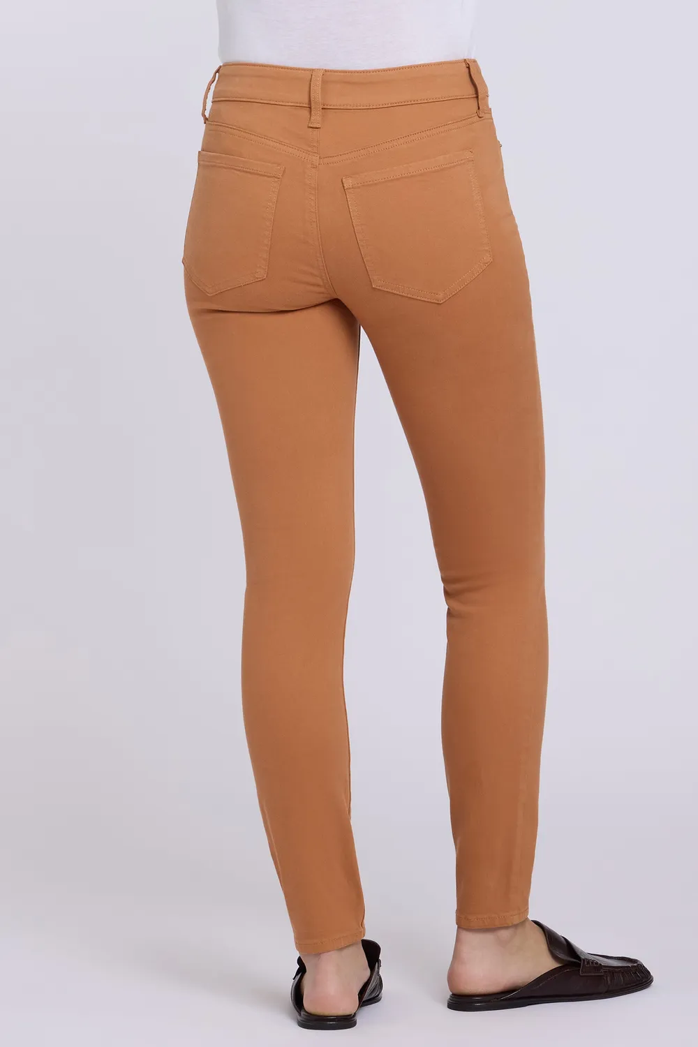 NYDJ Ami Skinny Petite Jeans Roasted Pecan Braun