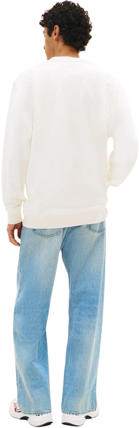 Tommy Jeans TJM Sign Stripe DM0DM23019 Sweatshirt schwarz