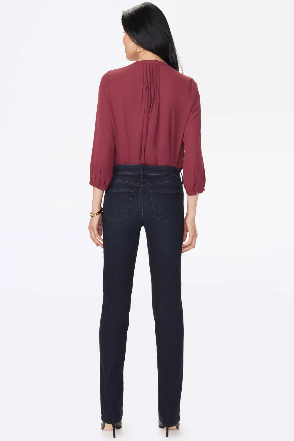 NYDJ Marilyn Straight Jeans Quentin Denim