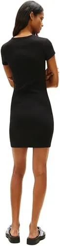 Tommy Jeans TJW Mini Bodycon Rib DW0DW22613 Kleid M figurbetont