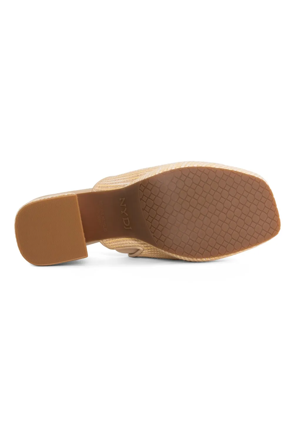 NYDJ Dewi Platform Sandals Natural Plateau