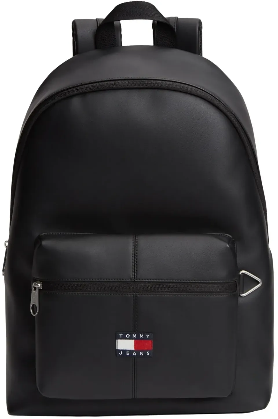 Tommy Jeans Essential Daily Rucksack schwarz Außenfach