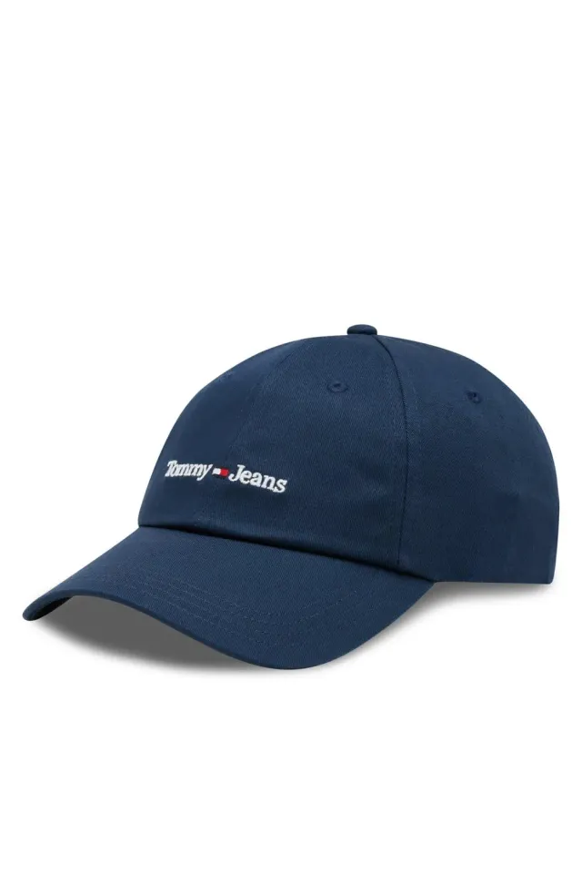Tommy Jeans Herren Cap Sport Blau Logo Einheitsgröße