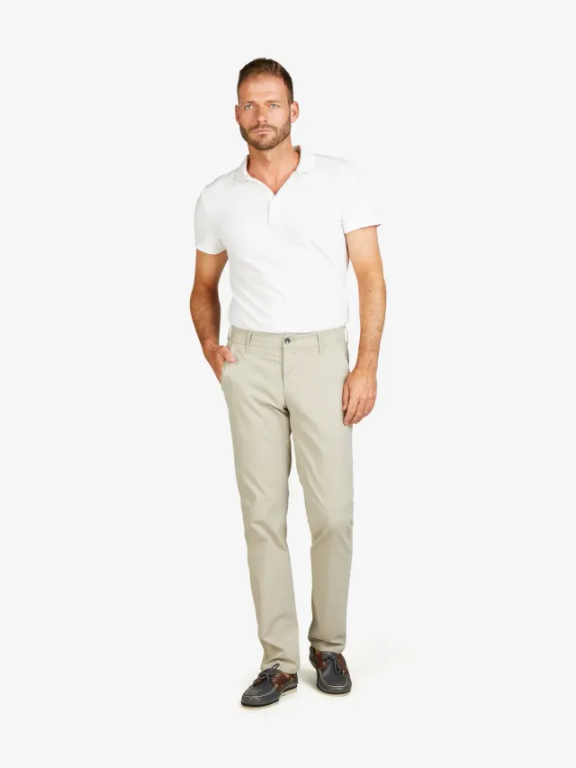 Club of Comfort Garvey 8108 Chinohose beige Regular Fit