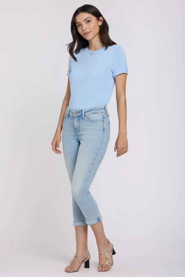NYDJ Chloe Skinny Capri Jeans Keys View verkürzt