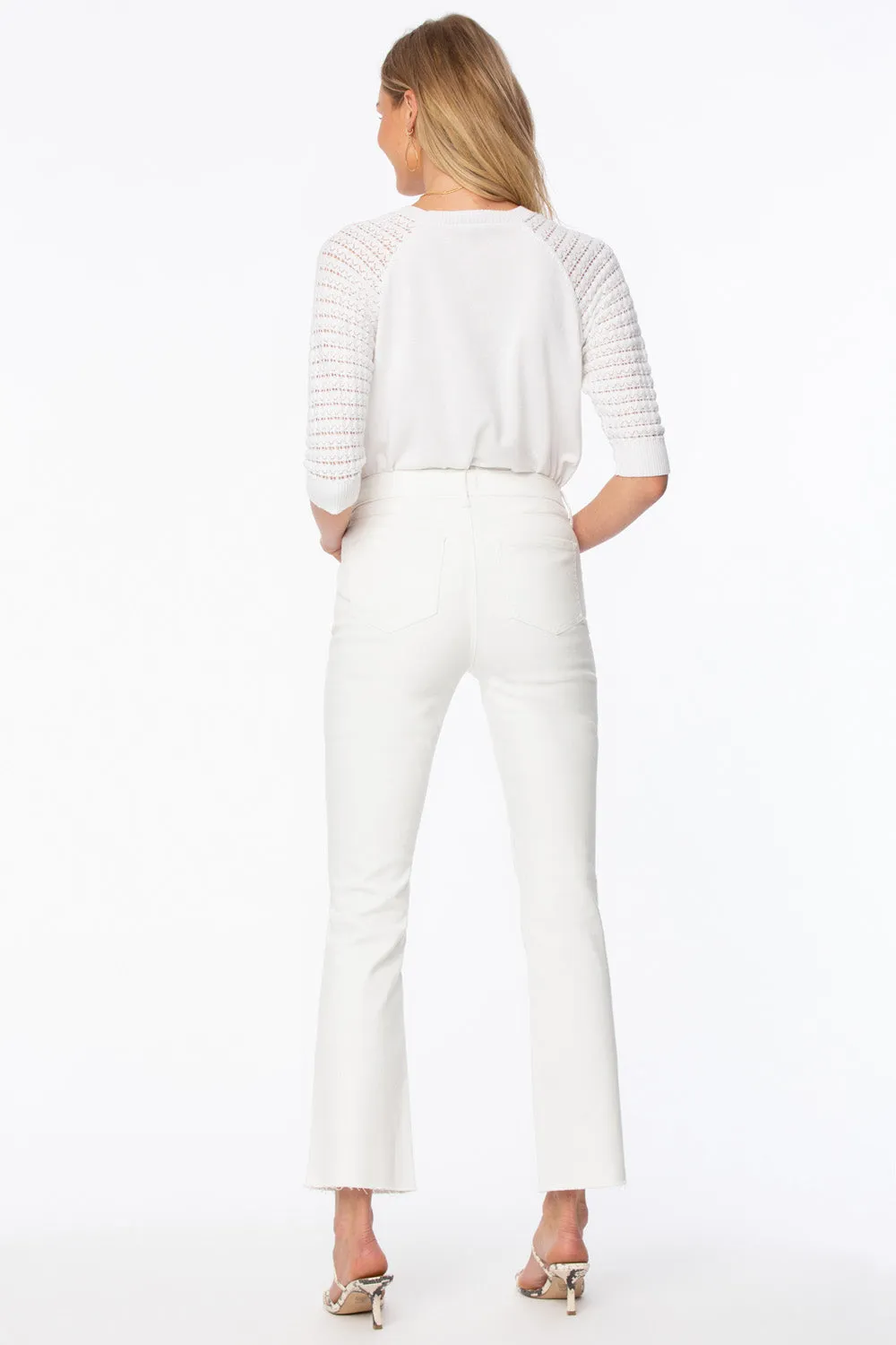 NYDJ Slim Bootcut Petite Jeans Optic White kühlend