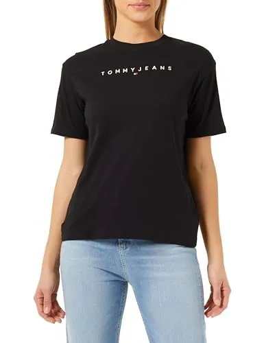 Tommy Jeans T-Shirt Damen Kurzarm Baumwolle