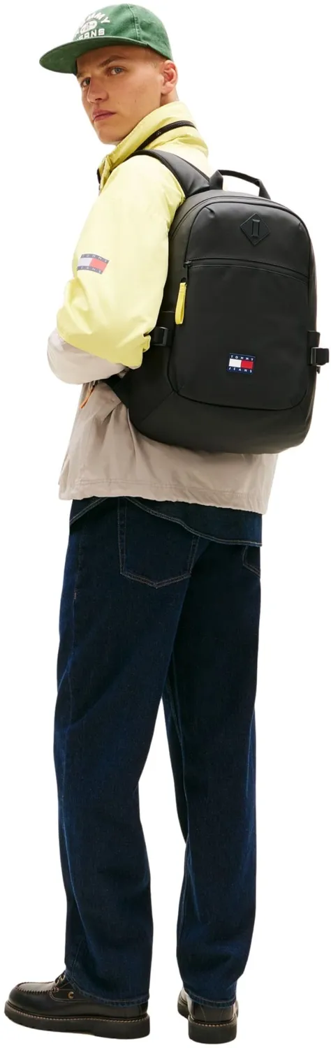 Tommy Jeans Daily Elevated Rucksack schwarz gepolstert