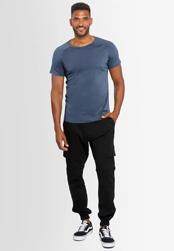 Alessandro Salvarini AS-076 T-Shirt Navy Baumwolle