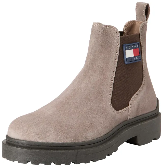 Tommy Jeans Chelsea Boot Herren Stiefel 44 EU Wildleder