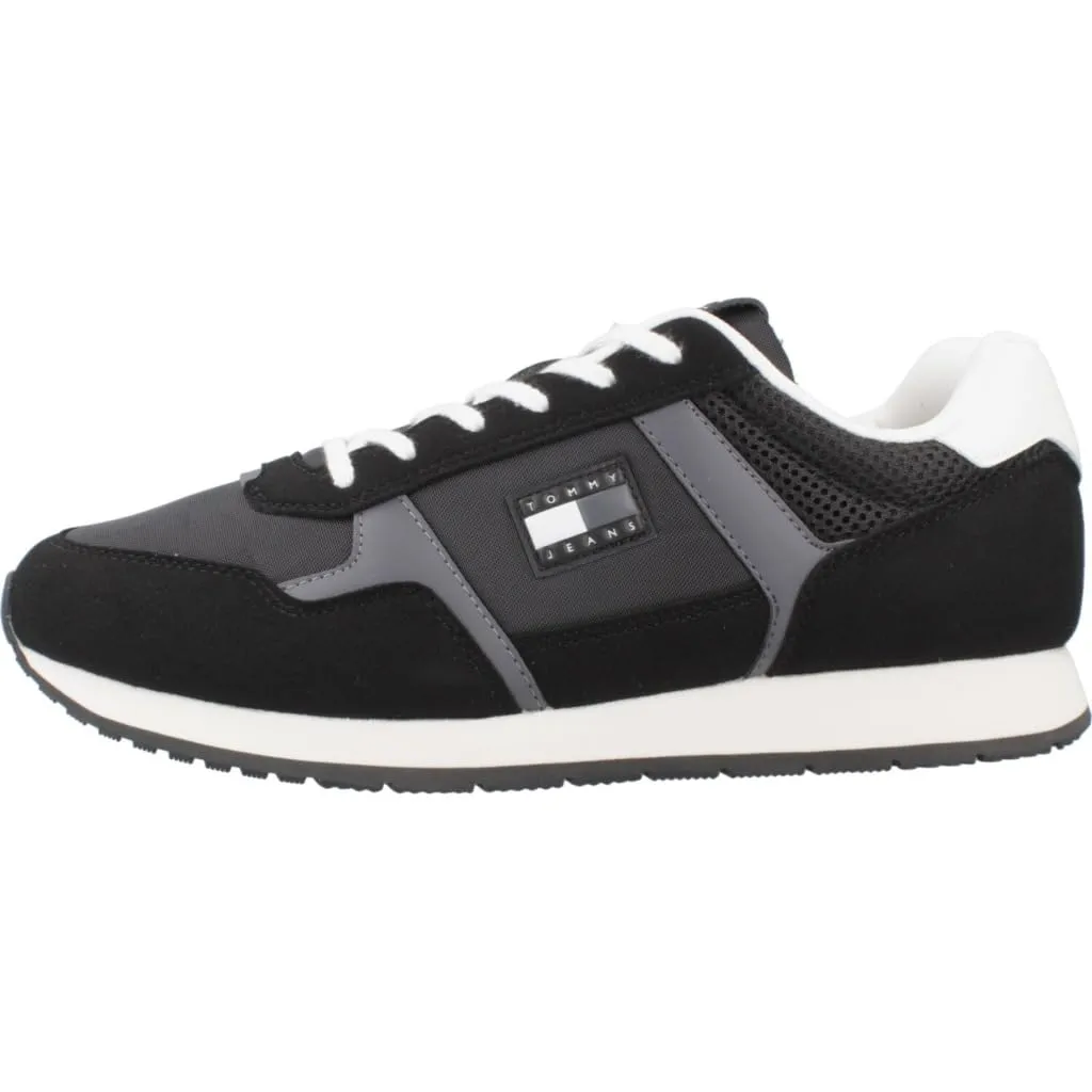 Tommy Jeans TJM Runner Casual Sportschuh Schwarz