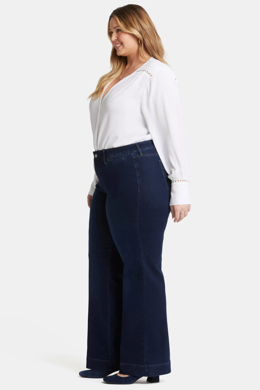 NYDJ Teresa Trouser Jeans Plus Size Burbank Wash
