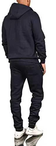 Alessandro Salvarini AS071 Herren Trainingsanzug Sportanzug