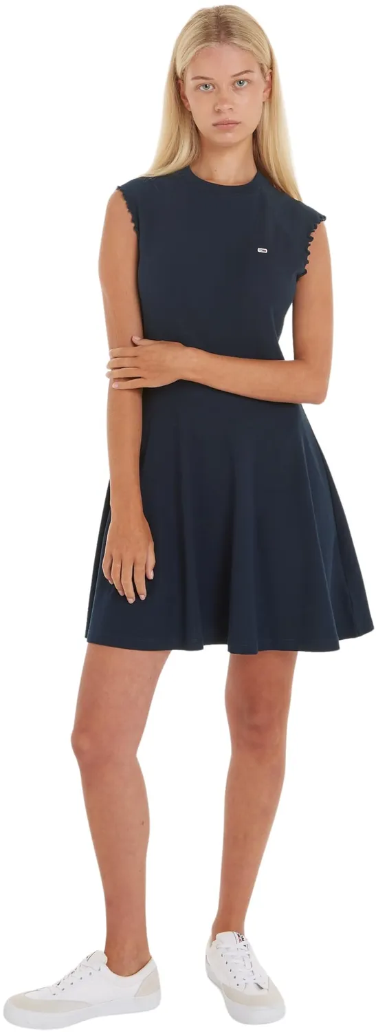 Tommy Jeans Fit & Flare Dress Kleid ärmellos Damen
