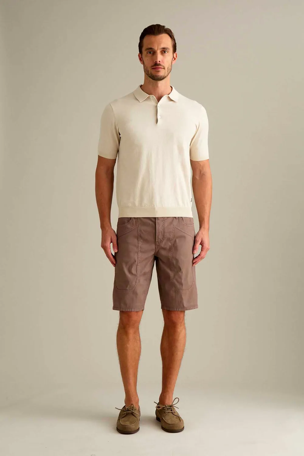 Jeckerson Jayden Slim Fit Bermuda schokobraun
