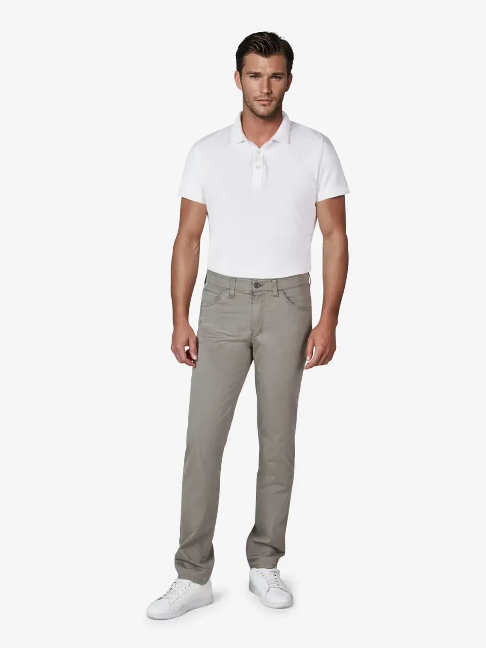 Club of Comfort Marvin 8103 Hose hellbraun Mikro-Print