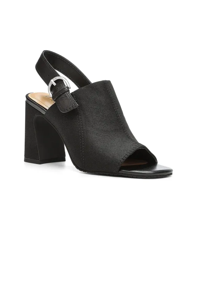 NYDJ Lyssa Blockabsatz Sandalen Indigo Denim