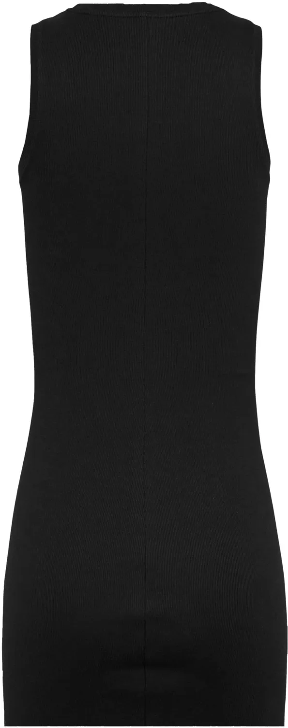 Tommy Jeans Essential Rib Bodycon Kleid Schwarz XL figurbetont