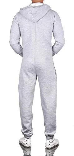 Alessandro Salvarini AS-039 Jumpsuit Trainingsanzug Herren elastisch