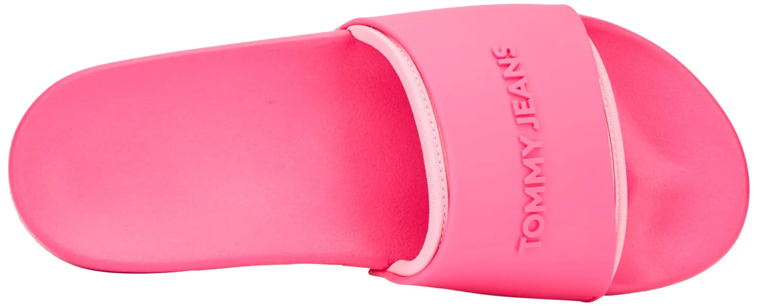 Tommy Jeans TJW Pool Slide Damen Badelatschen 41 Rosa