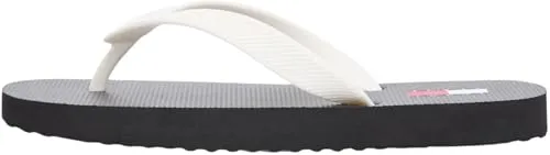 Tommy Jeans Summer Flip Flops 37 schwarz-ecru Logo