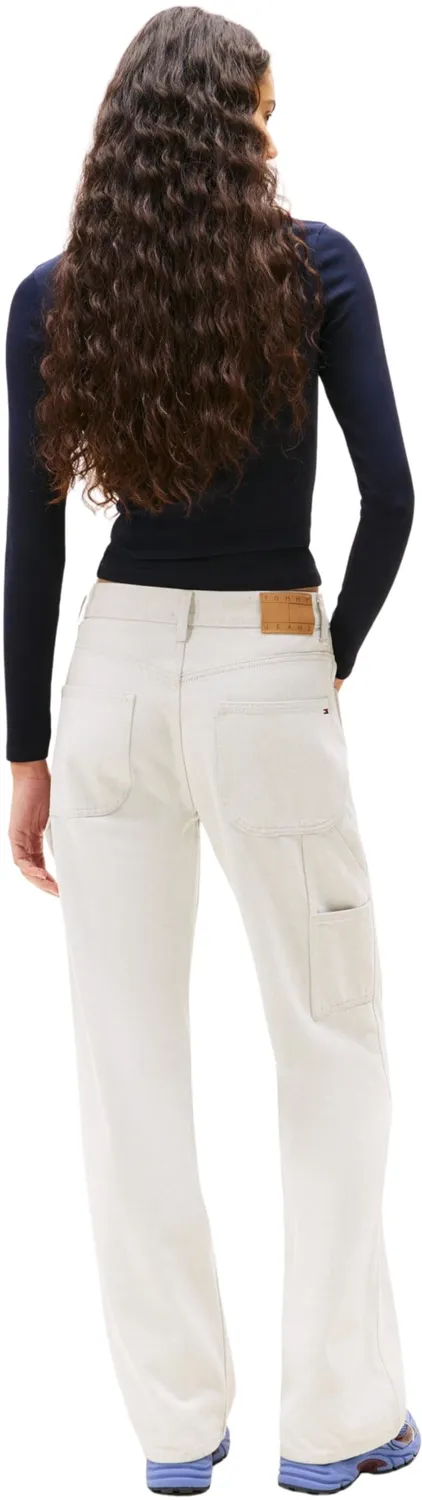 Tommy Jeans Essential Rib Langarmshirt 2er Pack Slim Damen