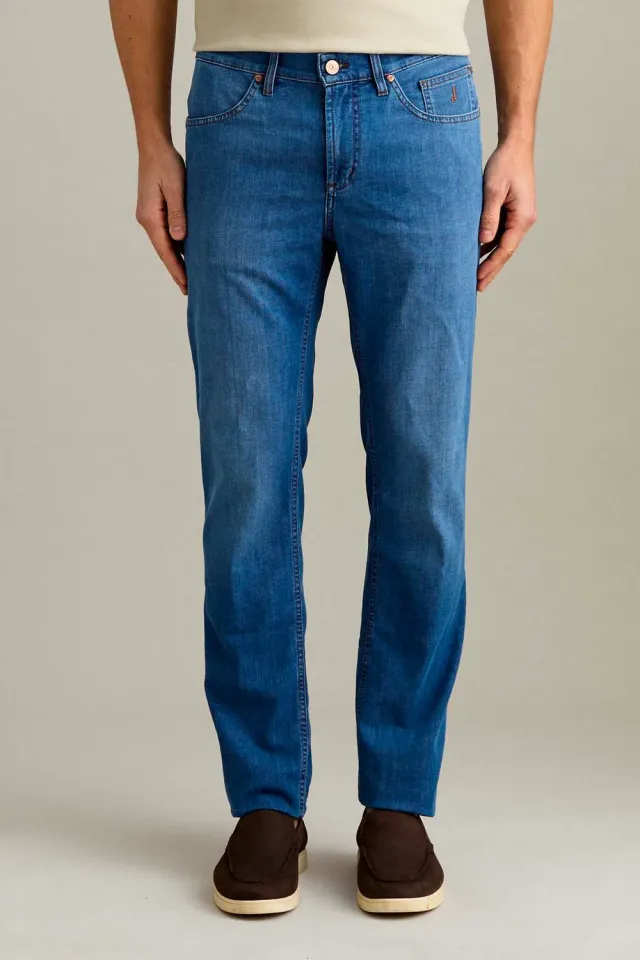 Jeckerson Jordan Slim Fit Jeans mittelblau 8,75 oz
