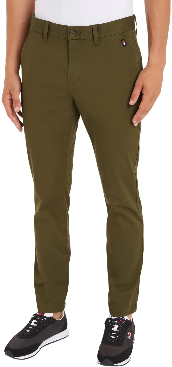 Tommy Jeans Austin Stretch Herren Chino Schwarz Slim