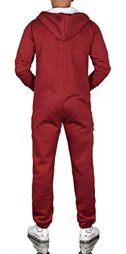 Alessandro Salvarini AS-039 Jumpsuit Overall Jogginganzug Stretch