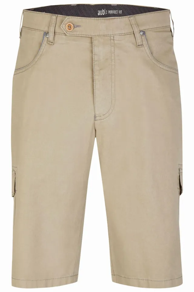 Aubi High Flex 616 Shorts Beige Gr.50 Stretch