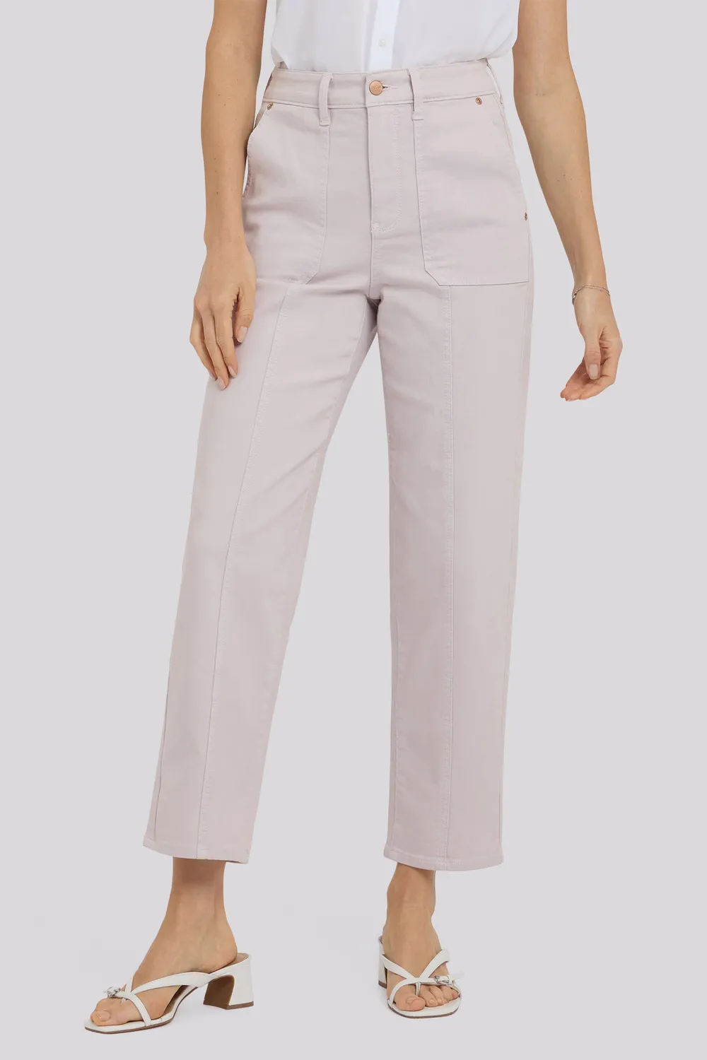 NYDJ Kasey Stovepipe Ankle Jeans Rock Flower lang