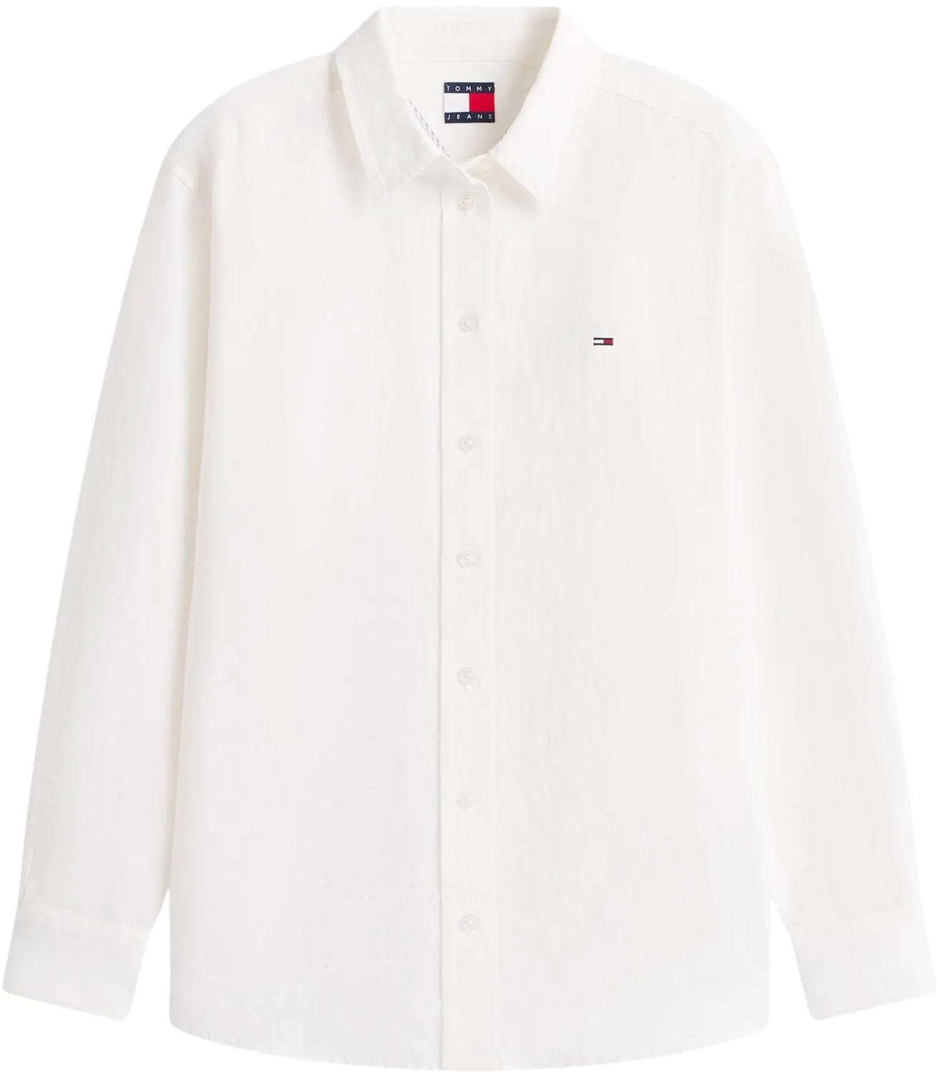 Tommy Jeans TJW RLX Linen DW0DW20292 Hemd Damen Gr. L