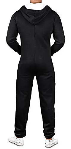 Alessandro Salvarini AS-039 Jumpsuit Trainingsanzug Herren elastisch