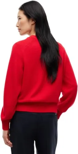 Tommy Jeans Flag Relaxed Fit Pullover Lavish Red 3XL
