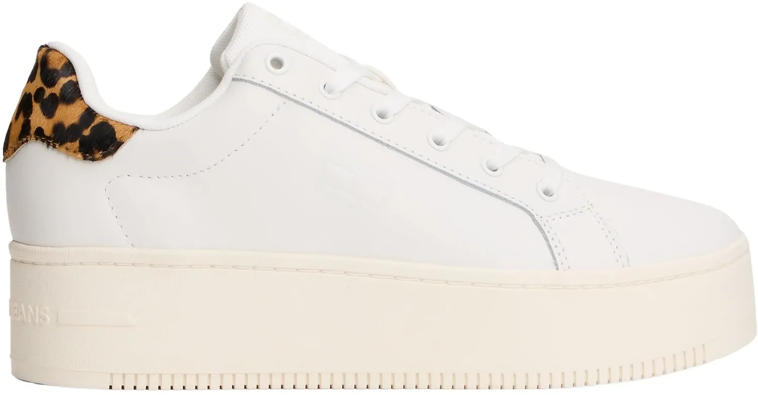 Tommy Jeans Flatform Sneaker Leopard Plateau-Sneaker 39 EU